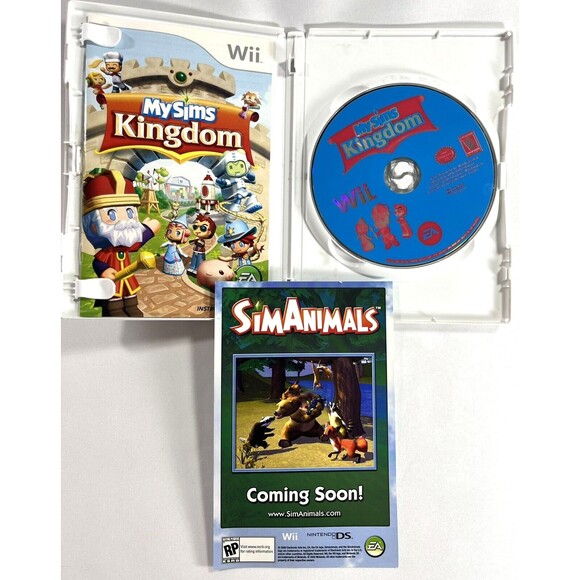 My Sims: Kingdom Nintendo Wii Complete With Manual Tested - Picture 3 of 8